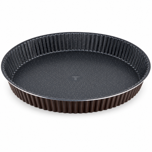 Tefal J5542102 Perfect bake 33Cm Fluted Tart Mold, Aluminum Non-Stick | J5542102