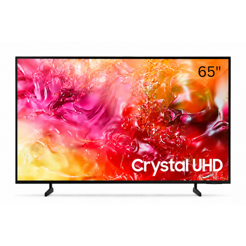SAMSUNG 65DU7000 65” 4K Smart TV Built‑in Receiver – 3x HDMI, 1x USB