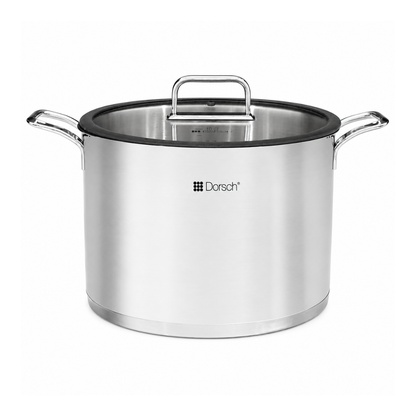 DORSCH 30cm Casserole + Lid Steel PRO 15L
