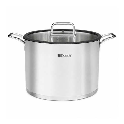 DORSCH 30cm Casserole + Lid Steel PRO 15L