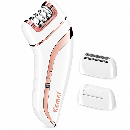 KEMEI 3 In 1 Electric Shaver Lady Care Electric Shaver