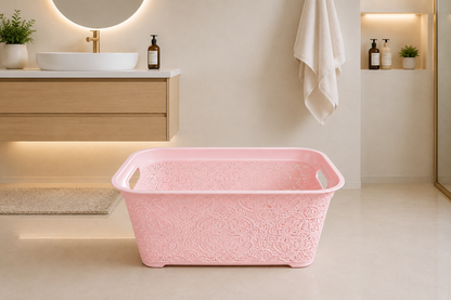 Luxury Lace Storage Basket