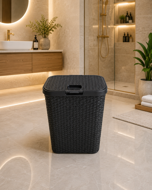 Elegant Woven Storage Bin