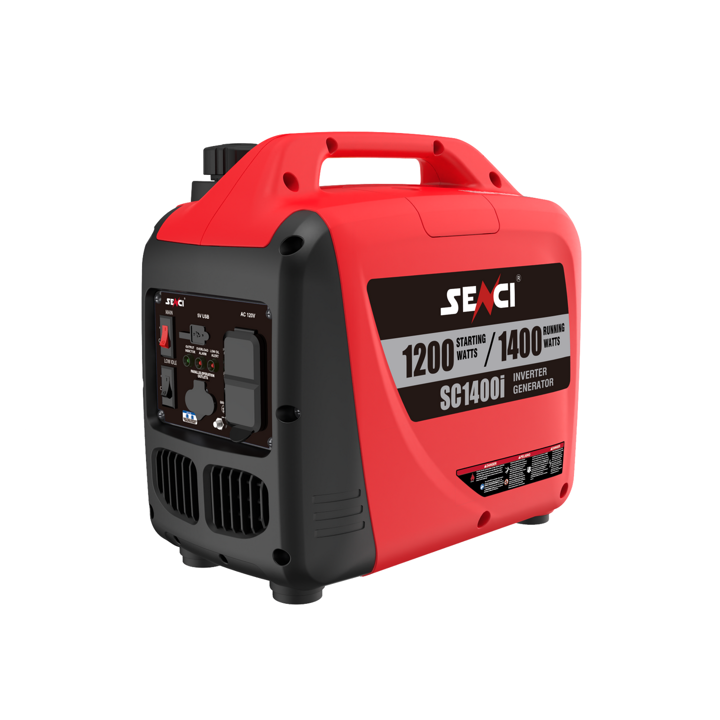 5 AMP SENCI Inverter Generator 1400 Gasoline