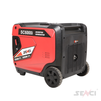 25 AMP SENCI Inverter Generator 6000 IA Gasoline