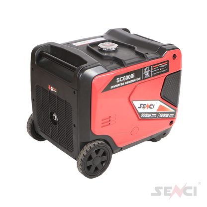 25 AMP SENCI Inverter Generator 6000 IA Gasoline