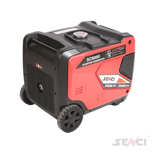 25 AMP SENCI Inverter Generator 6000 IA Gasoline