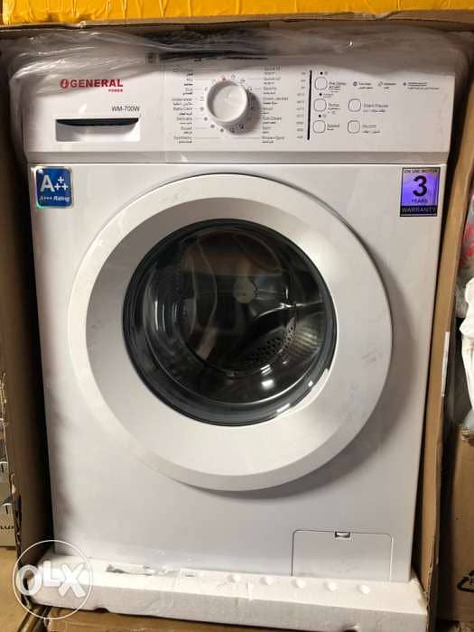 GENERAL POWER Washing Machine 7KG 1000RMP WM-700W White