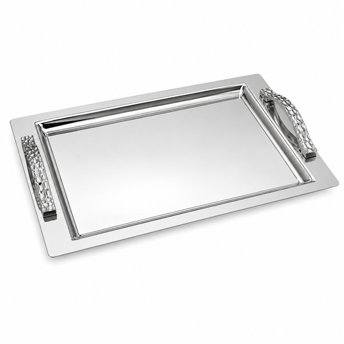 Dorsch Cassia Stainless Steel Serving Tray   Silver DH-03237