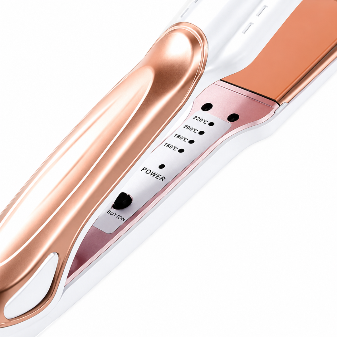 KEMEI Professional Hair Straightener with Temperature Control