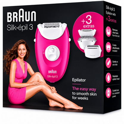 Braun Silk Epil SE 3410