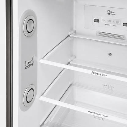 LG REFRIGERATOR GL-G322RQBB H:147.5*W:58.5*D:60.5 - WHITE