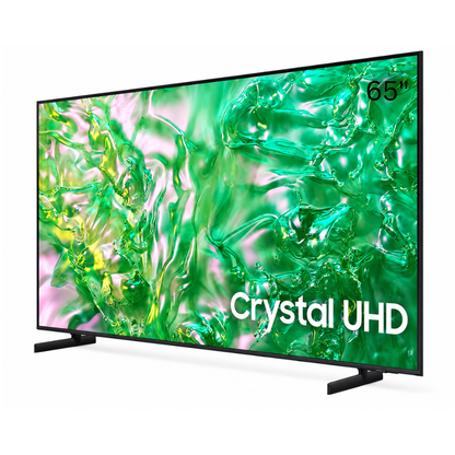 SAMSUNG 65DU8000 65” 4K Smart TV Built‑in Receiver – 3x HDMI, 2x USB