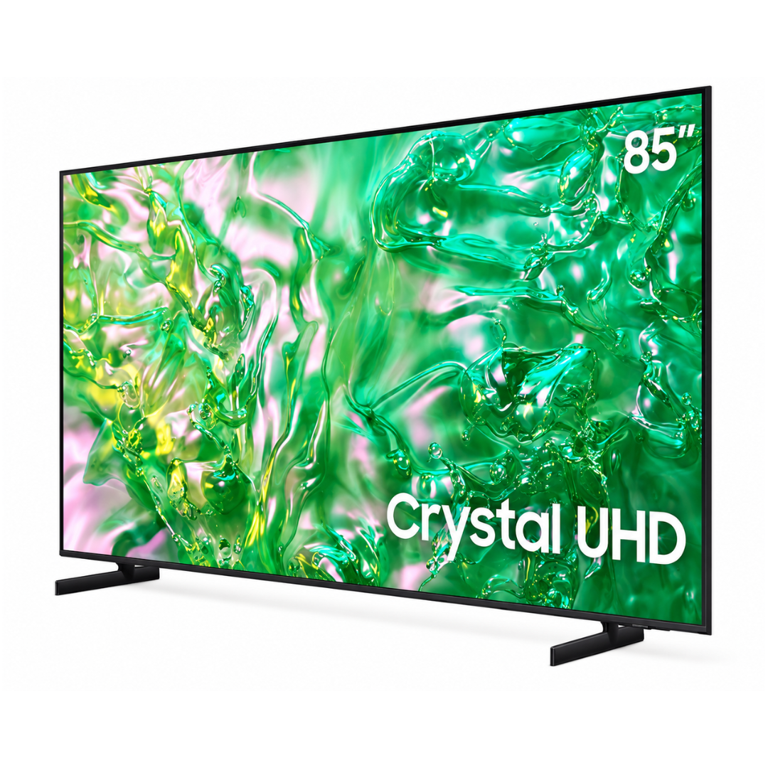 SAMSUNG 85DU8000 85” 4K Smart TV Built‑in Receiver – 3x HDMI, 2x USB