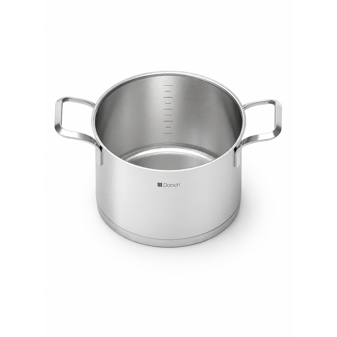 DORSCH 32cm Casserole + Lid Steel PRO 17L