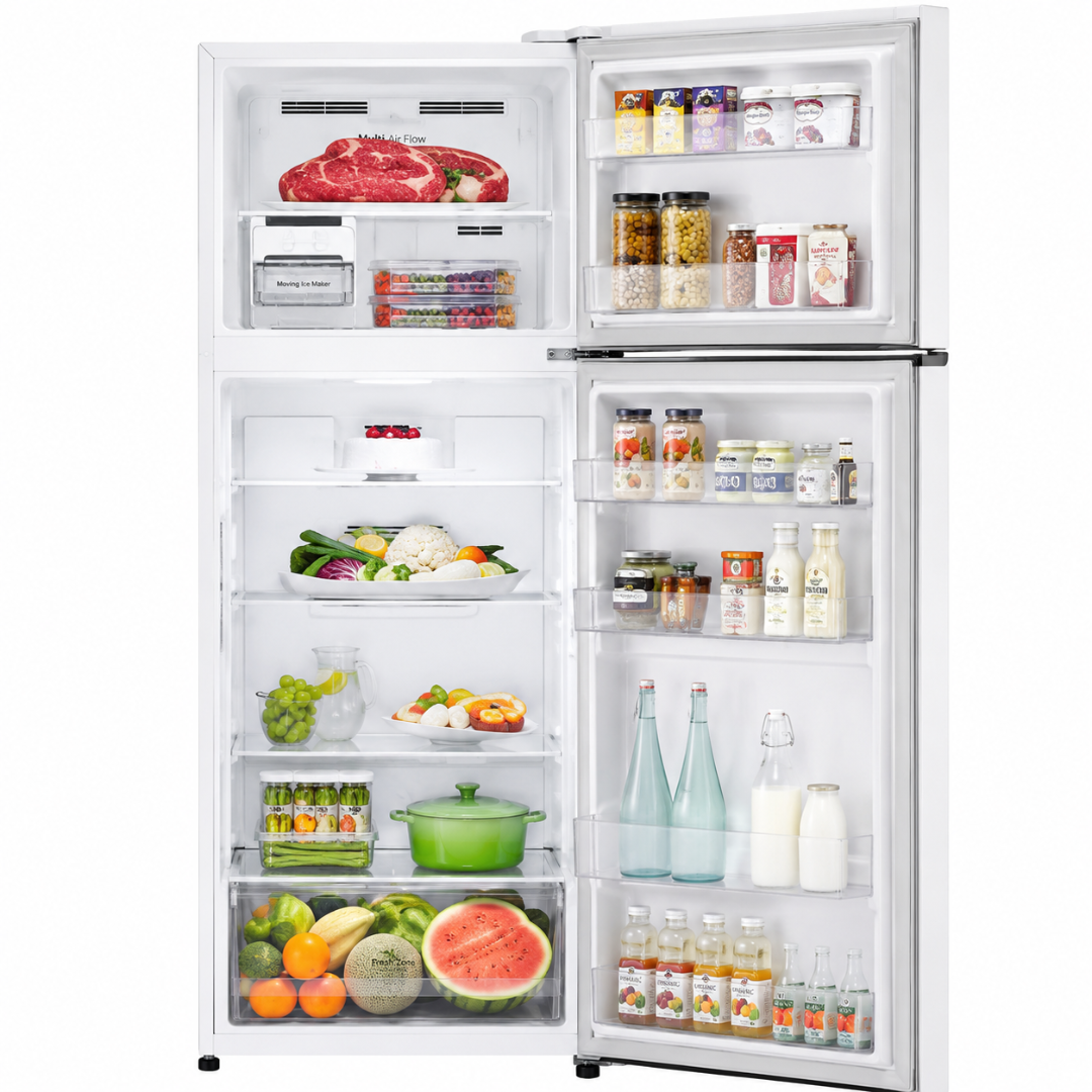 LG REFRIGERATOR GL-B582GVWP H:176*W:70*D:68 - WHITE