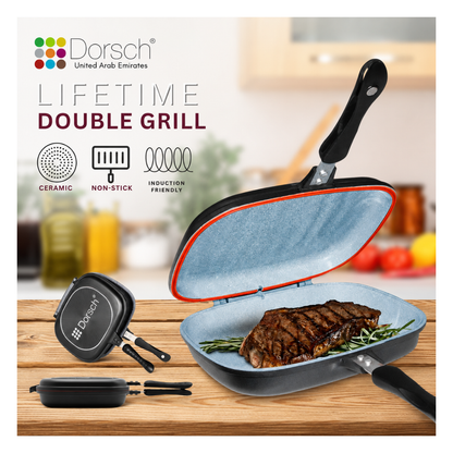 DORSCH Double Grill Pan – 36cm