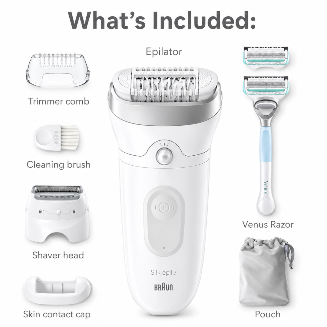 Braun Silk-épil 7 7-441 epilator Wet & Dry