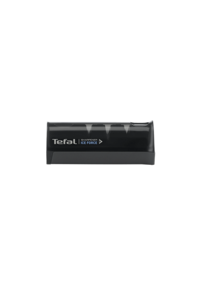 TEFAL Ice Force, Retractable Knife Sharpener 12.5 cm x 5.9 cm, Superior Long-Lasting Sharpness