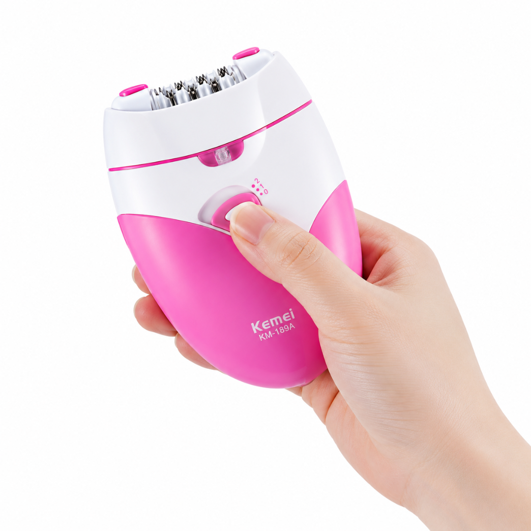 KEMEI Women Electric Epilator Shaver Rechargeable