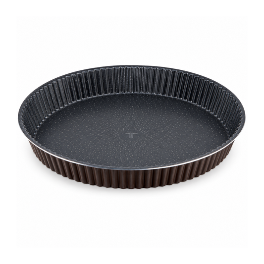 Tefal J5548402 Perfect bake 30Cm Fluted Tart Mold, Aluminum Non-Stick | J5548402