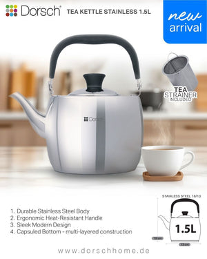 Dorsch  Stainless Tea Kettle DH-02920