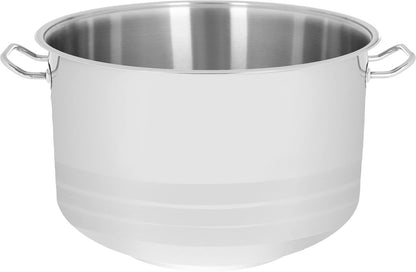 HASCEVHER steel pot, 40litres, 40cm - silver