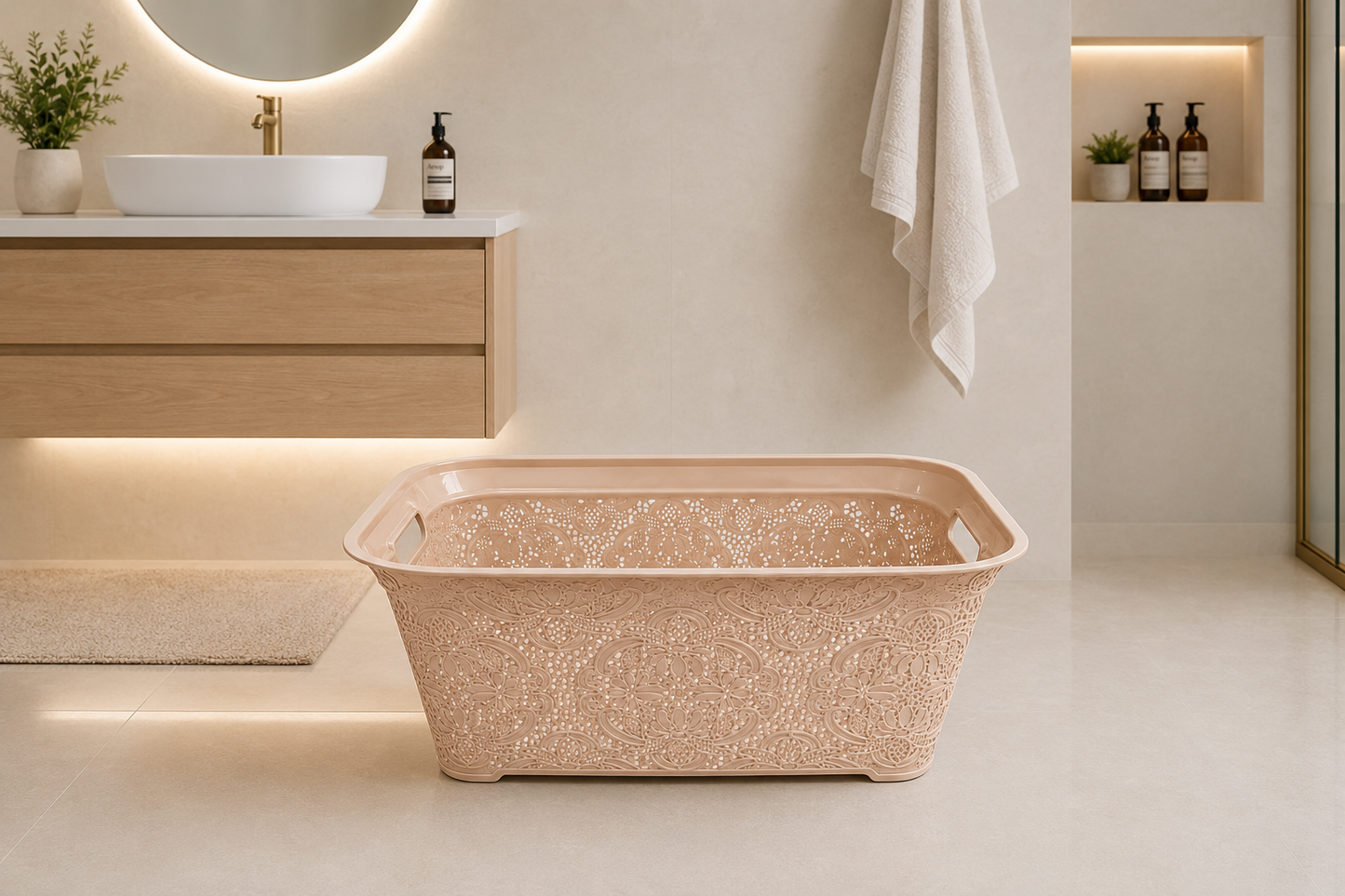 Luxury Lace Storage Basket