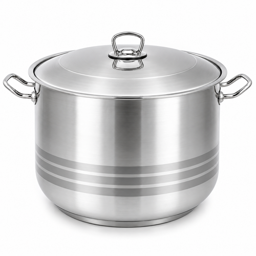 HASCEVHER steel pot silver