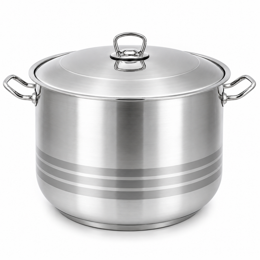 HASCEVHER steel pot silver