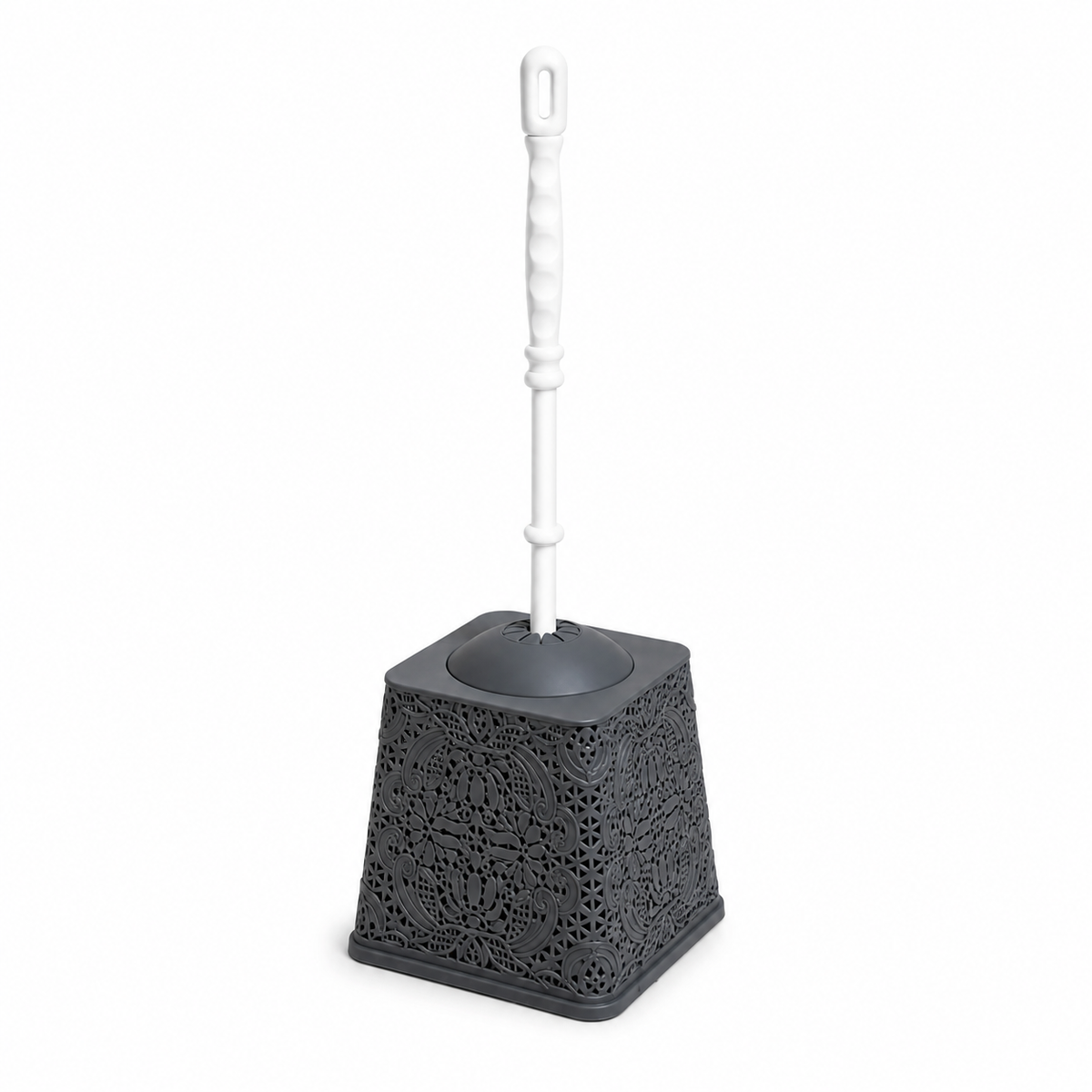 Luxury Floral Toilet Brush Holder