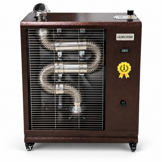 Small LAZEN STOVE Heater – Bronze Brown