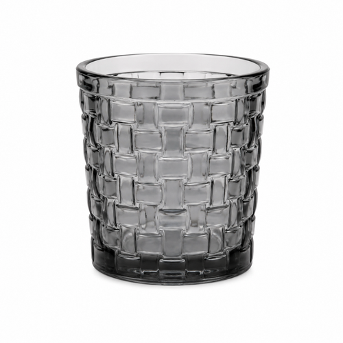 Elegant Smoky Gray Glass