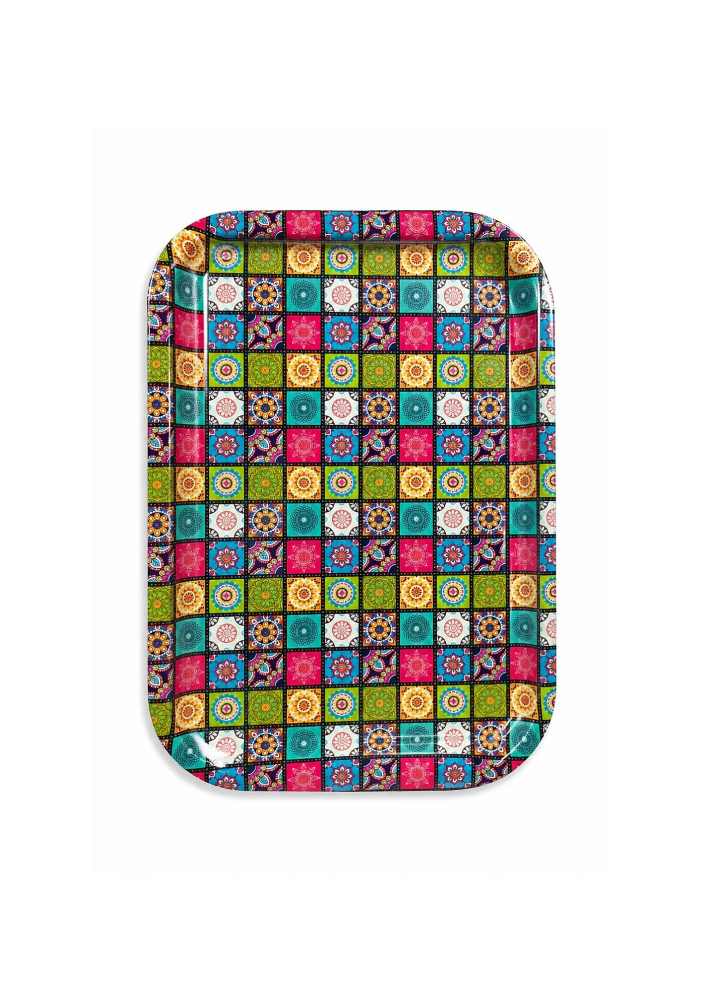 Multicolor Decorative Tray