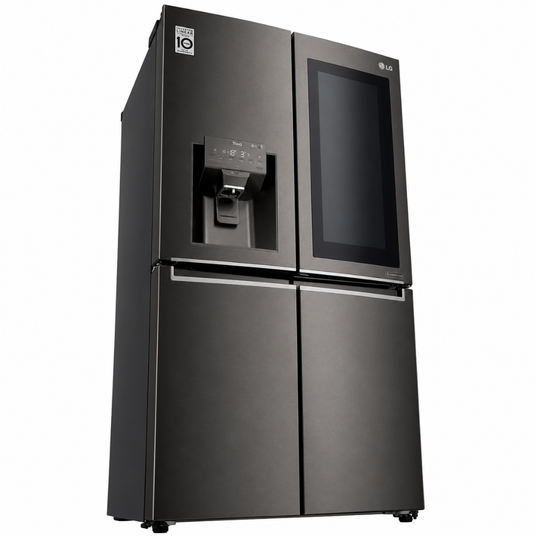 LG REFRIGERATOR GR-X24FMKBL H:179*W:91.2*D:70 - KNOCK KNOCK - DOOR IN DOOR