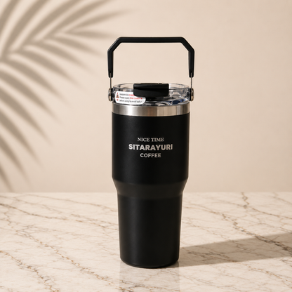 Insulated Stainless Steel Travel Tumbler Stainless Steel 600ml