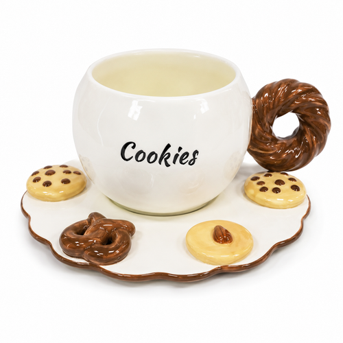 Ceramic Mug Cookies