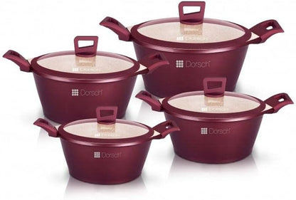 DORSCH Ceramic Premium Cookware Set – 4 pcs