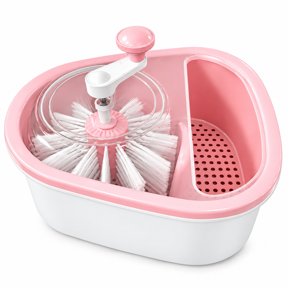 Manual Rotary Vegetable Washer & Salad Spinner