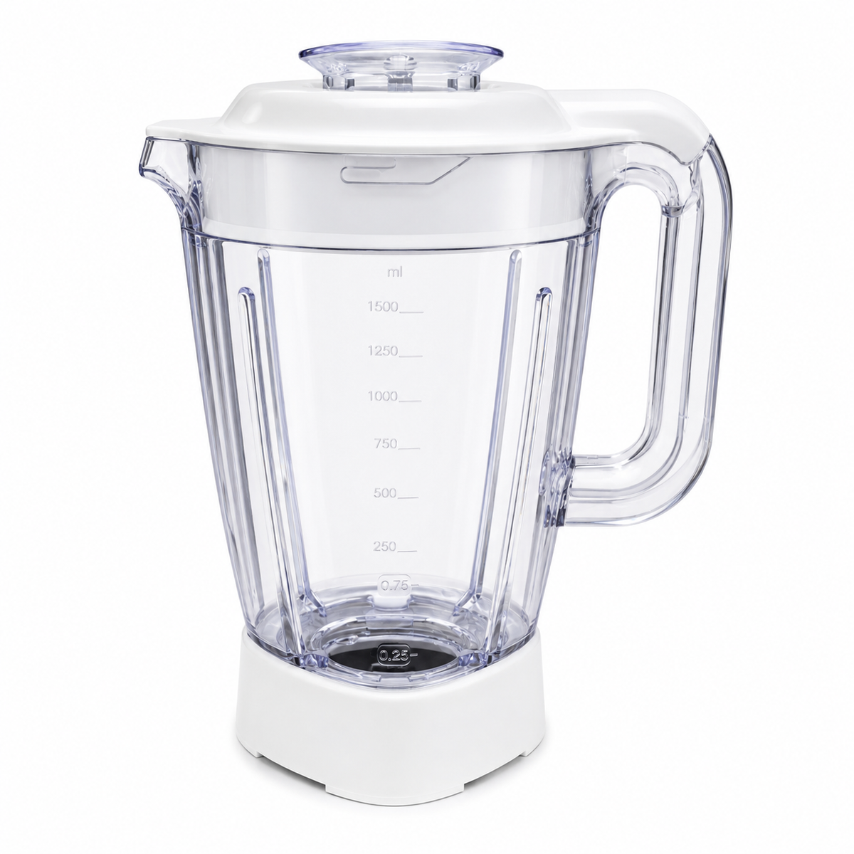 MOULINEX Blender | Super Blender 2 L Blender Smoothie Maker | Mixer |700 W | 2 Attachments | White/Black |  | LM207128