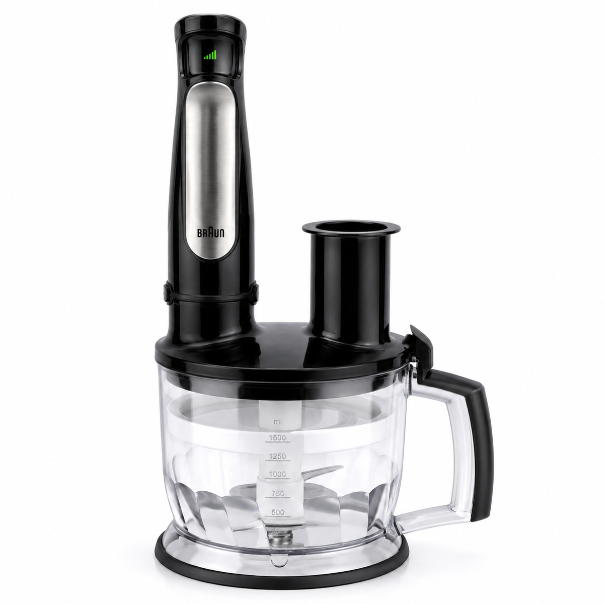 BRAUN 1.5L Food Processor, Whisk, Easy Smartspeed, Splashcontrol & Powerbell MULTI QUICK 7