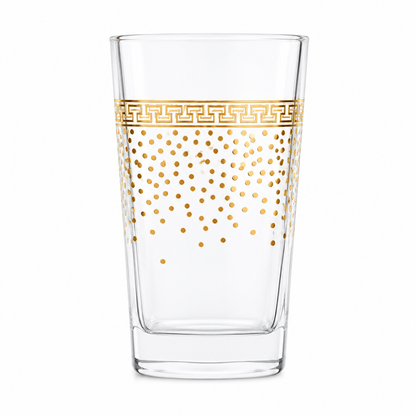 Classic Gold Rim Glass