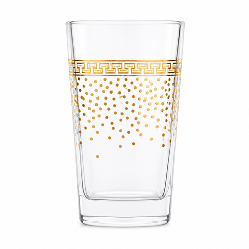 Classic Gold Rim Glass