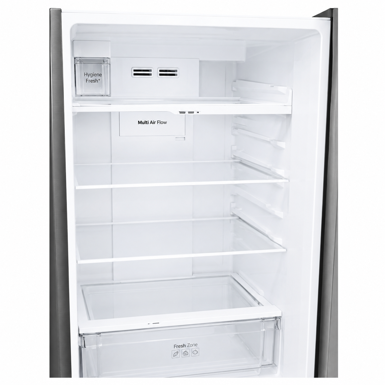 LG Top Mount Refrigerator, Smart Inverter, 438L, Silver