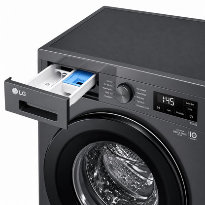LG Washing Machine 7kg F2Y1QYP6J Silver