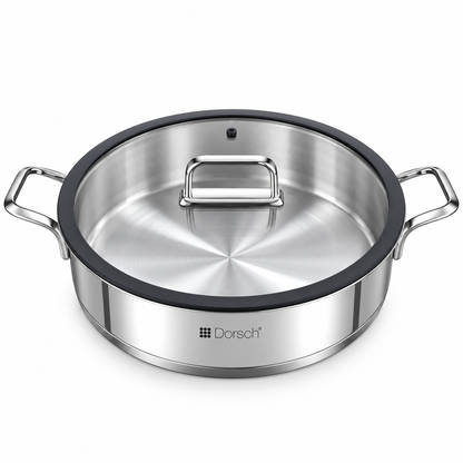 Dorsch Stainless Steel Low Casserole