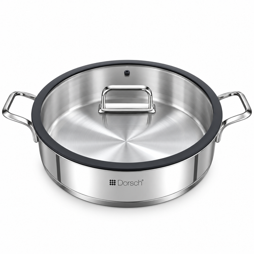 Dorsch Stainless Steel Low Casserole