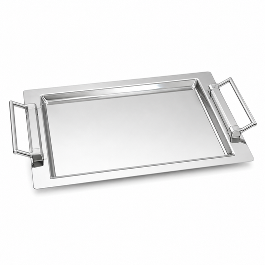 Dorsch Bench Silver 18/10 Stainless Tray | DH-03235
