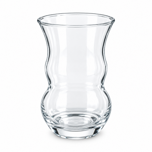 Double-Waist Tea Glass