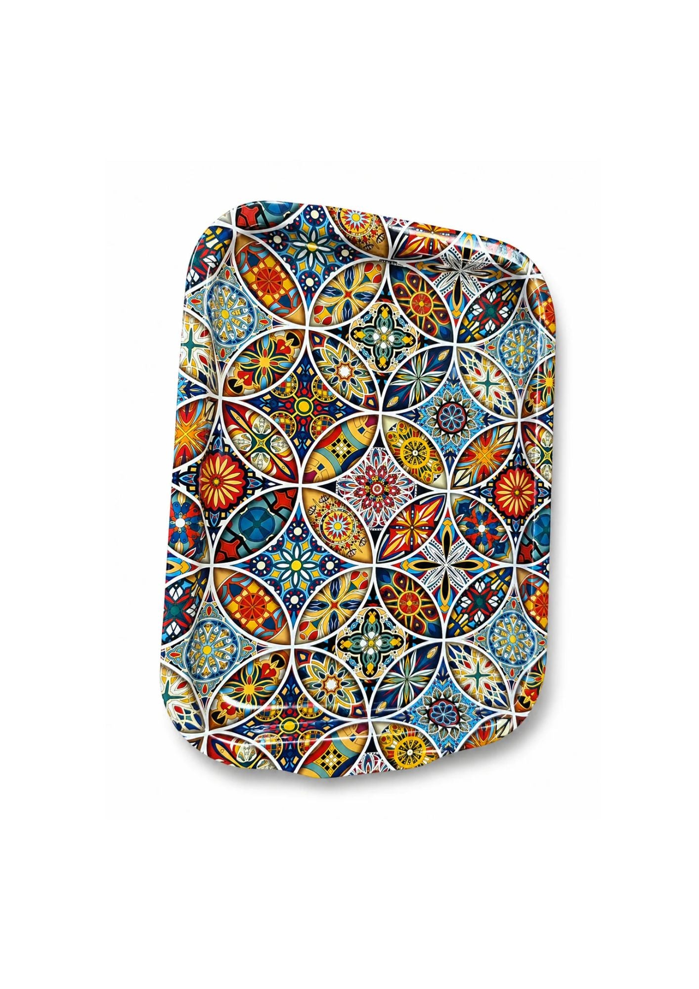 Multicolor Decorative Tray